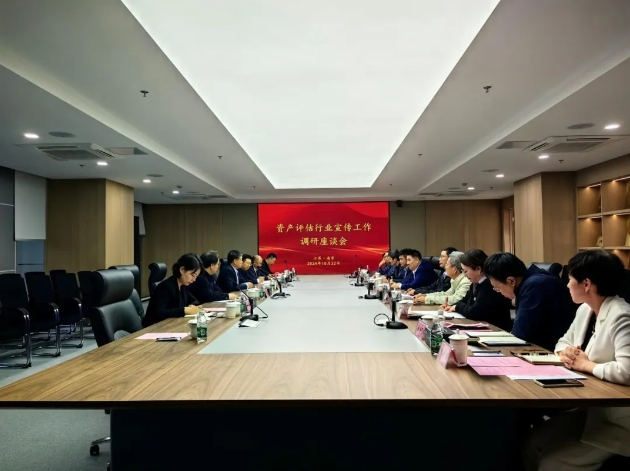 中國資產評估協會來江蘇開展專題調研